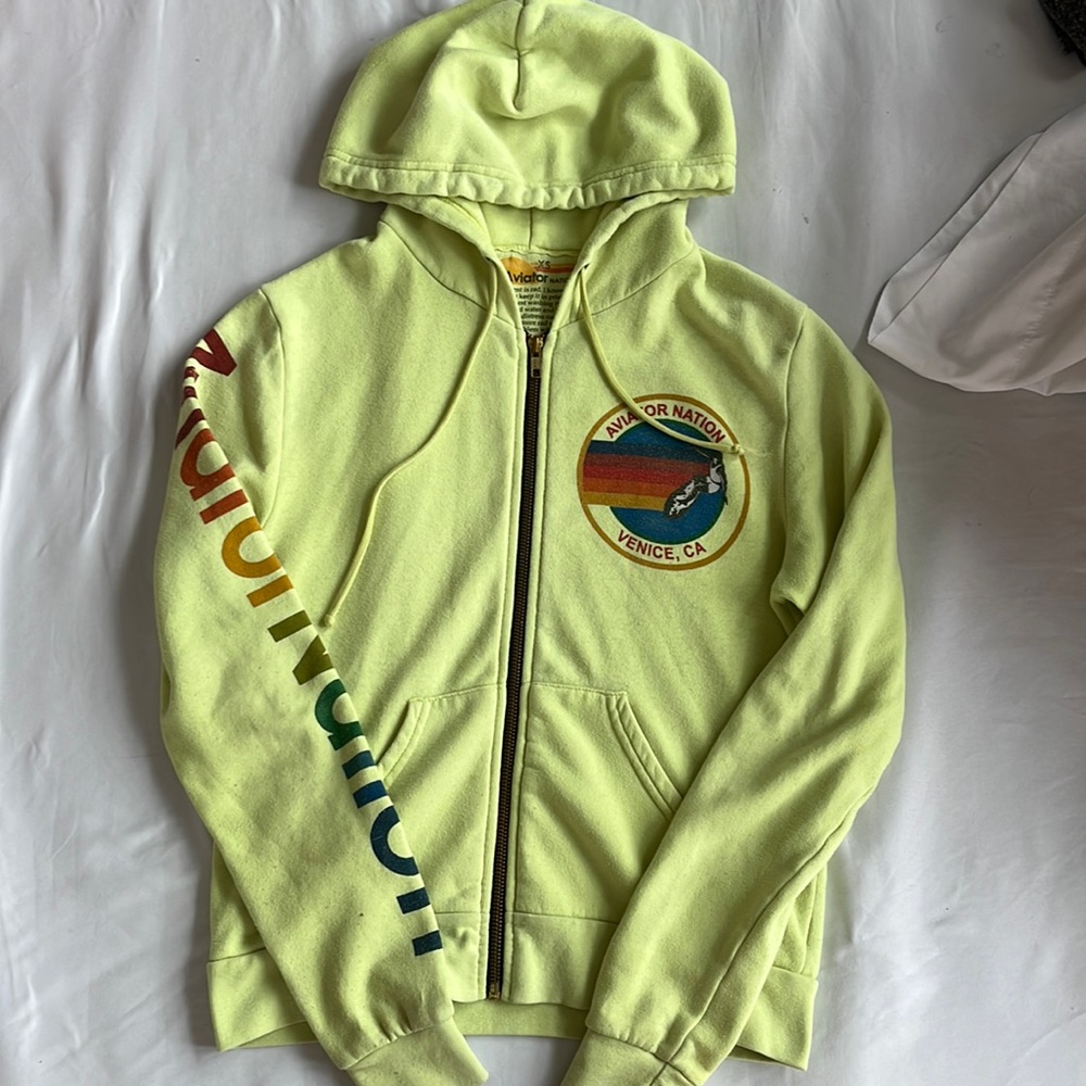 aviator nation zip up - Picture 1 of 3